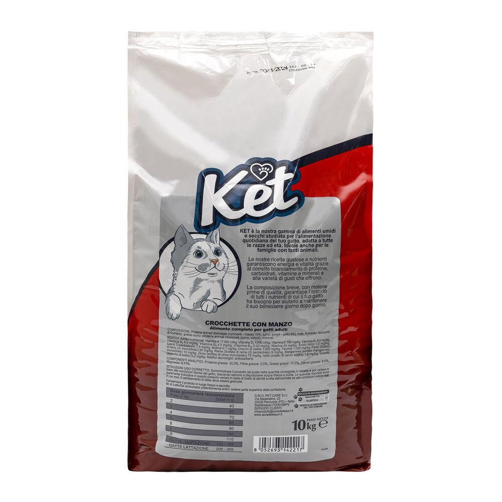 Ket Cat Adult Manzo 10 kg 000141039 Black Friday Prezzi