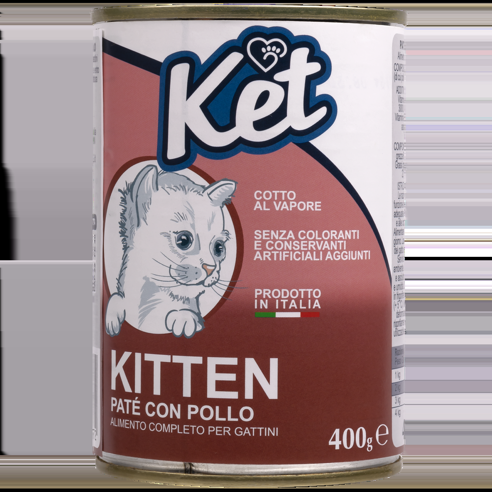Ket Kitten Paté con Pollo 400gr 000143794