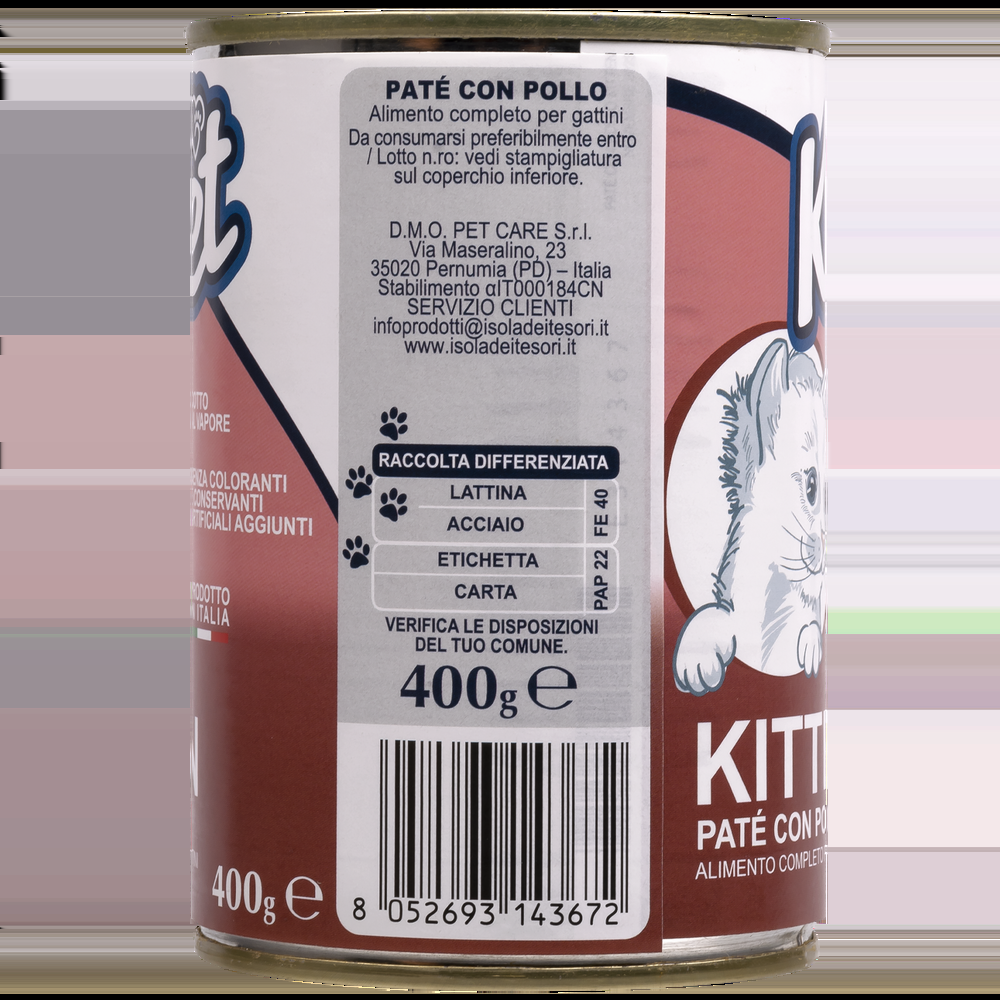 Ket Kitten Paté con Pollo 400gr 000143794 2025