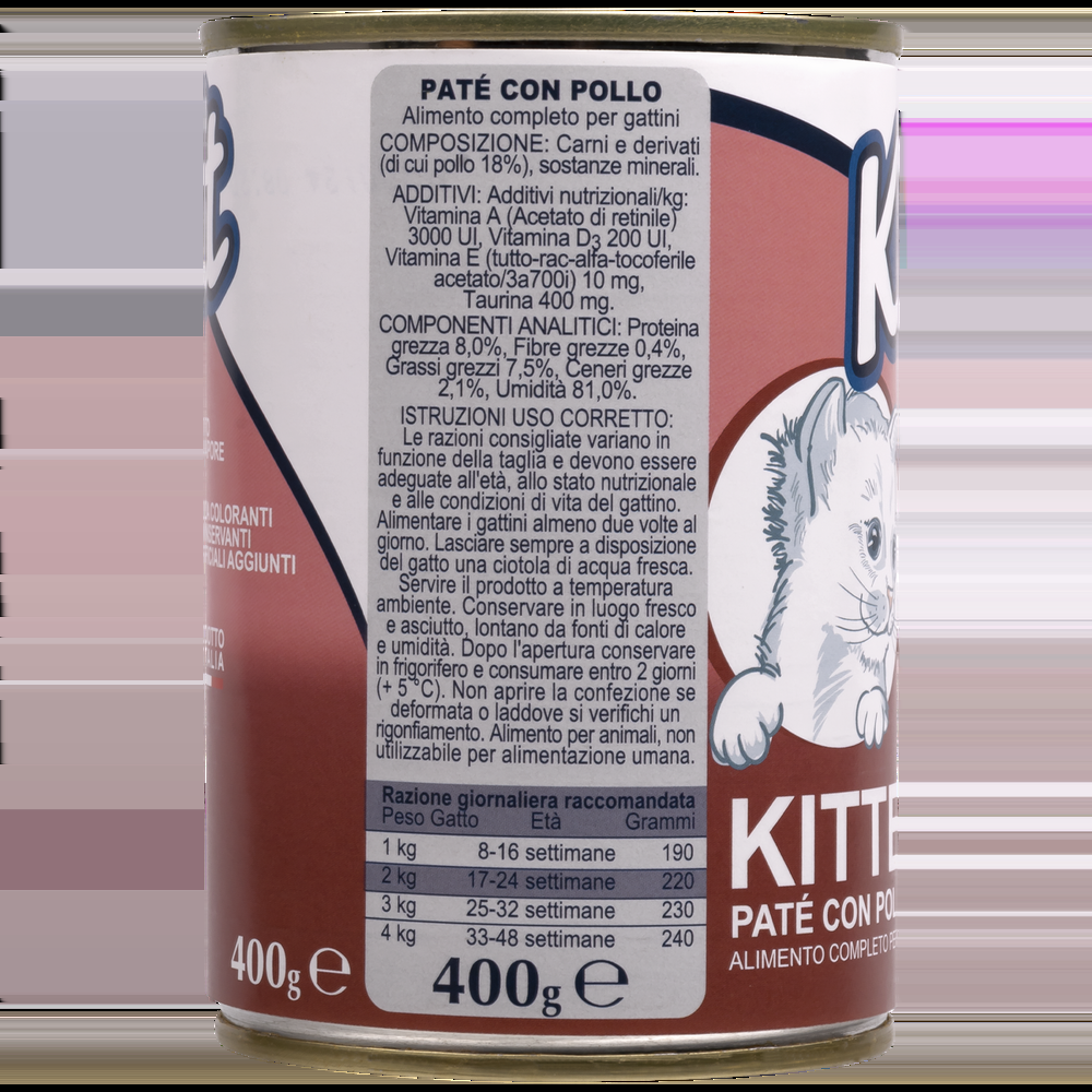 Ket Kitten Paté con Pollo 400gr 000143794 2025