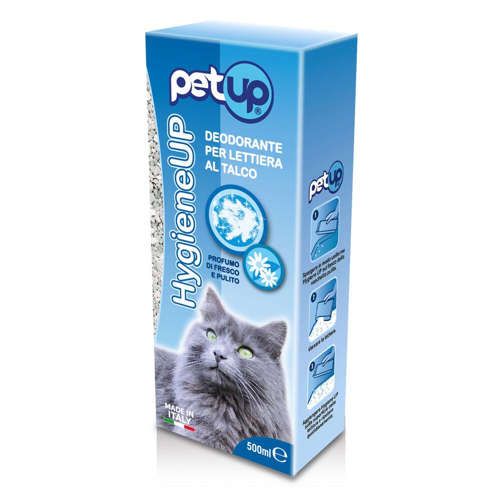 Petup Hygieneup Deodorante al Talco per lettiera 500 ml 000189000