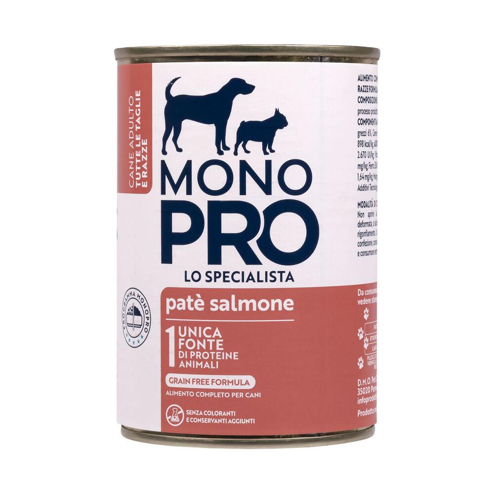 Monopro Dog All Breeds Paté Salmone 400gr 000126808