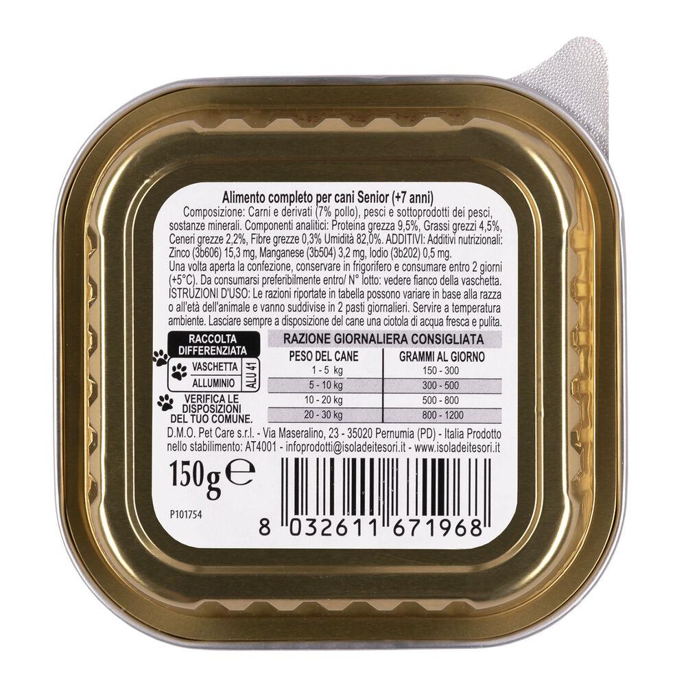 Naturalpet Dog Senior Paté con Pollo 150 gr 000126930 Pezzi Unici