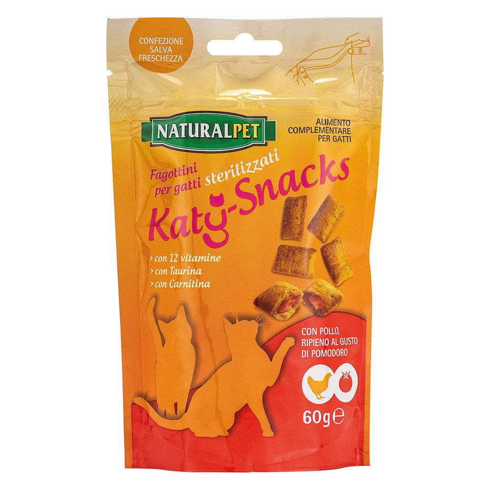 Naturalpet Katy Snacks per gatti sterilizzati 60 gr 000150080 Promozione Limitata