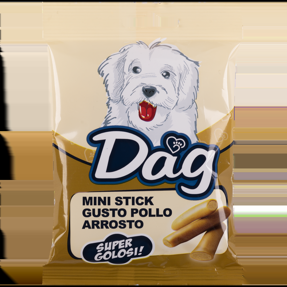Dag Dog Mini Snack Stick Pollo arrosto 50gr 000138843