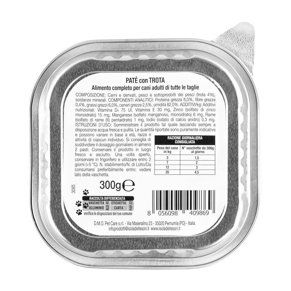 Dag Dog Adult All Breed paté con Trota 300gr 000126834 Novità