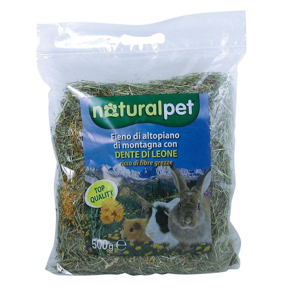 Naturalpet Fieno di montagna Dente di Leone 500 gr 000120810