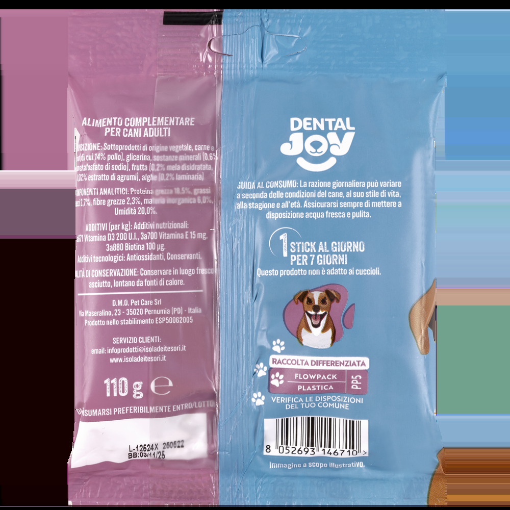 DentalJoy Dog Adult Mini Snack No Grain 7 pz 000138857 Comprare a buon mercato