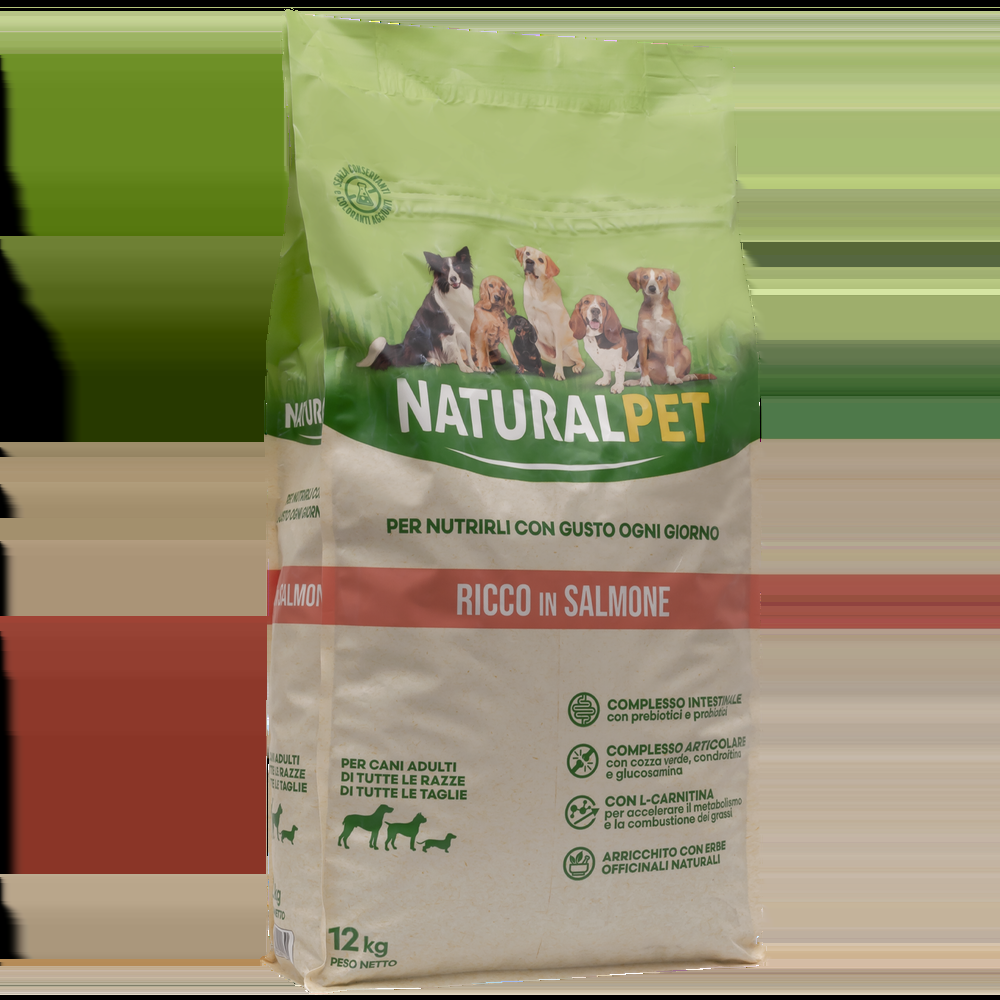 Naturalpet Dog Adult All Breed Ricche in Salmone 12 kg 000125794 Offerta temporanea