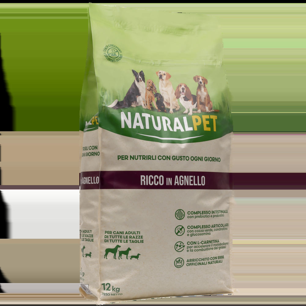 Naturalpet Dog Adult All Breed Ricche in Agnello 12 kg 000125795