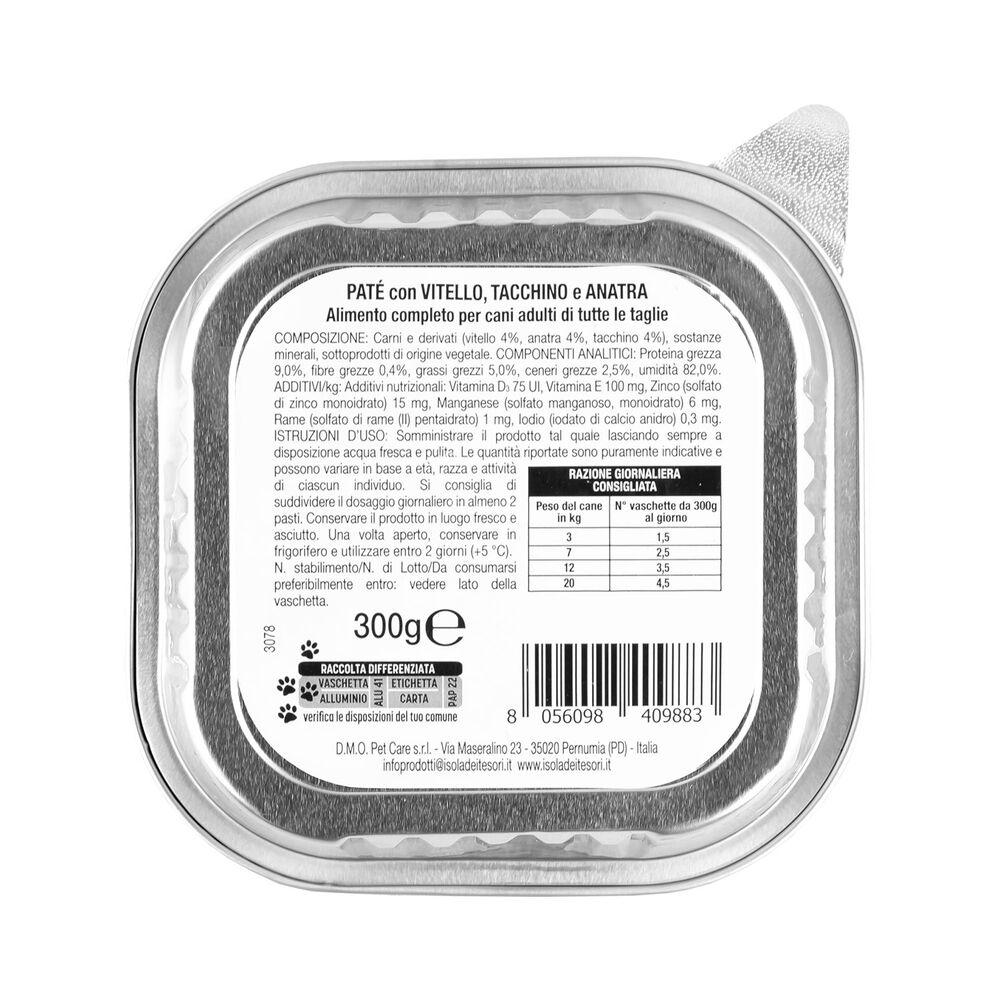 Dag Dog Adult All Breed paté con Vitello tacchino e anatra 300gr 000126836 Solo un giorno rimasto