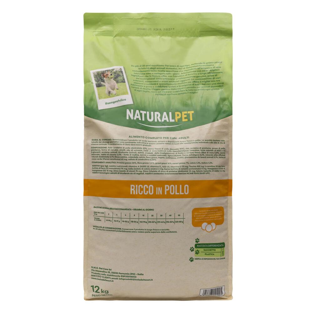 Naturalpet Dog Adult All Breed Ricco in Pollo 12 kg 000125796 2025