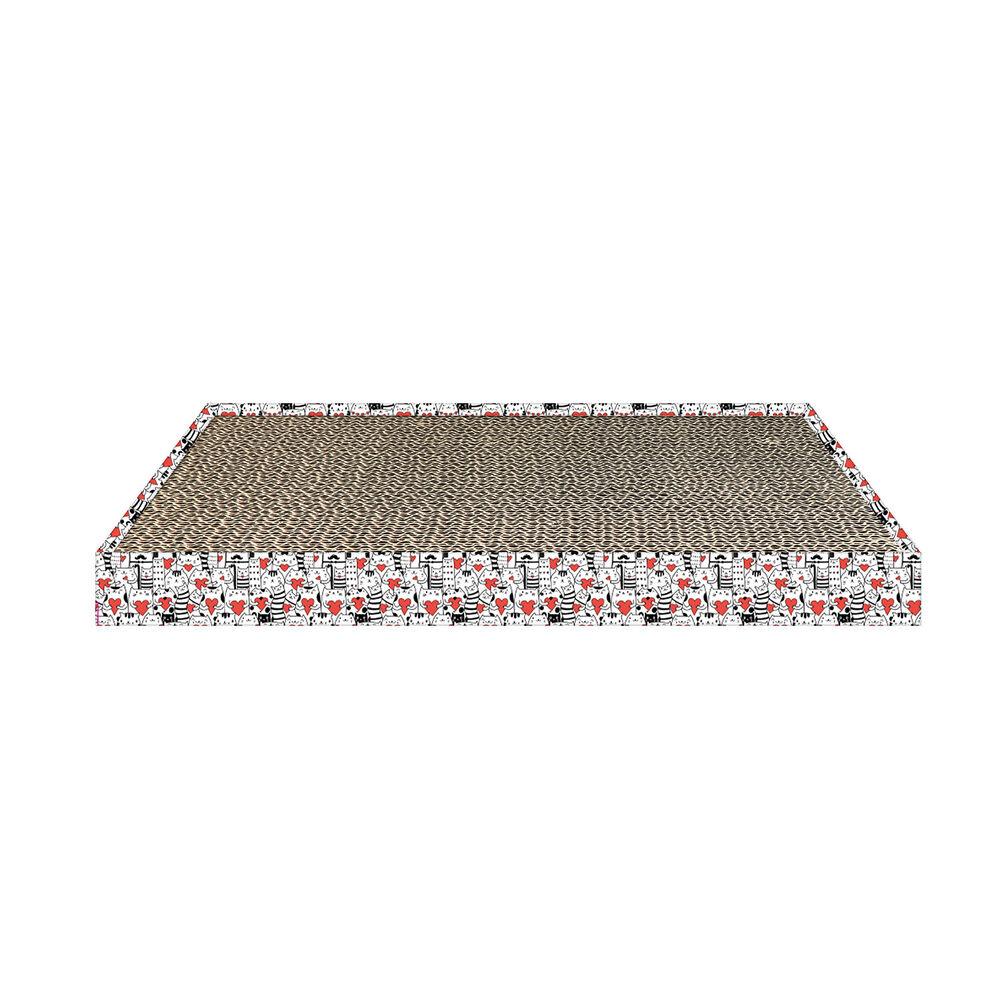 PetUp Tiragraffi in cartone con erba gatta 43x12x4 cm 000159260