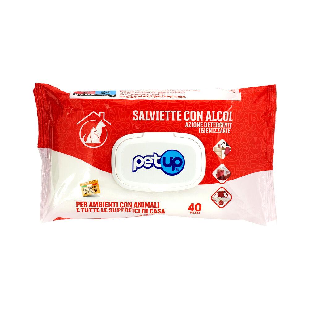 Petup Salviette con Alcol Igienizzanti 40 pz 000181563 Vendite stagionali