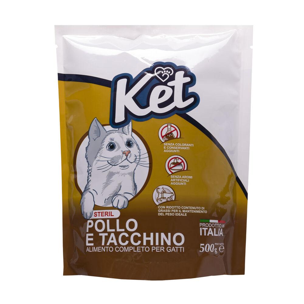 Ket Adult Sterililised Pollo e Tacchino 500 gr 000140995