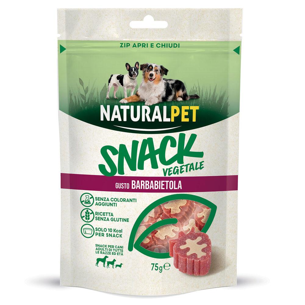 Naturalpet Dog Snack vegetale al gusto barbabietola 75gr 000138848