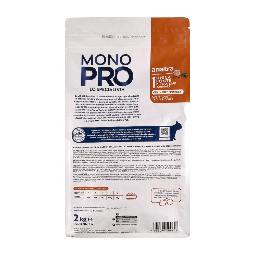 Monopro Dog Adult Mini Grain Free Anatra 2 kg 000125657 Latest stili