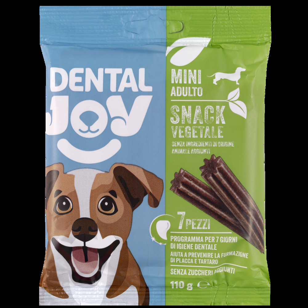 DentalJoy Dog Adult Mini Snack Vegetale 7 pz 000138855