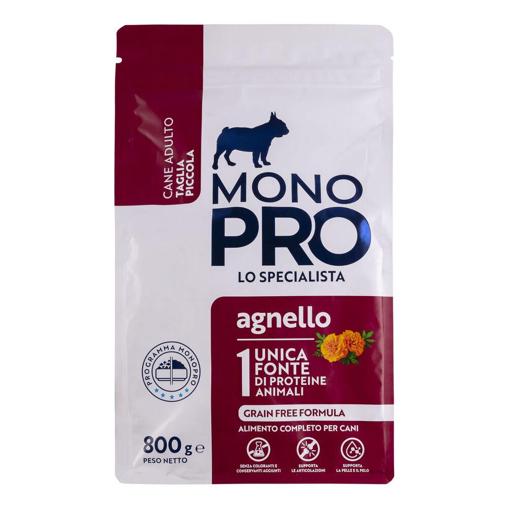 Monopro Dog Adult Mini Grain Free Agnello 800 gr 000125652 Limitato a 3 giorni