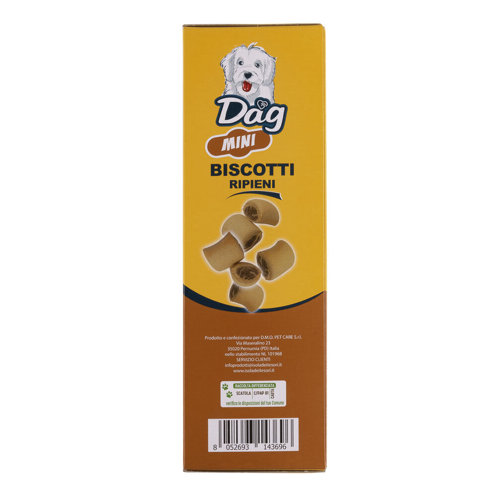 Dag Dog Snack Biscotti Mini ripieni 400gr 000134199 Italia