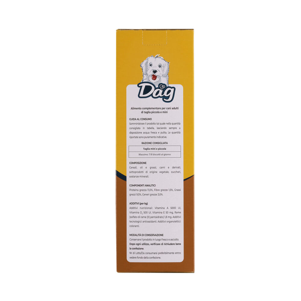 Dag Dog Snack Biscotti Mini ripieni 400gr 000134199 Italia