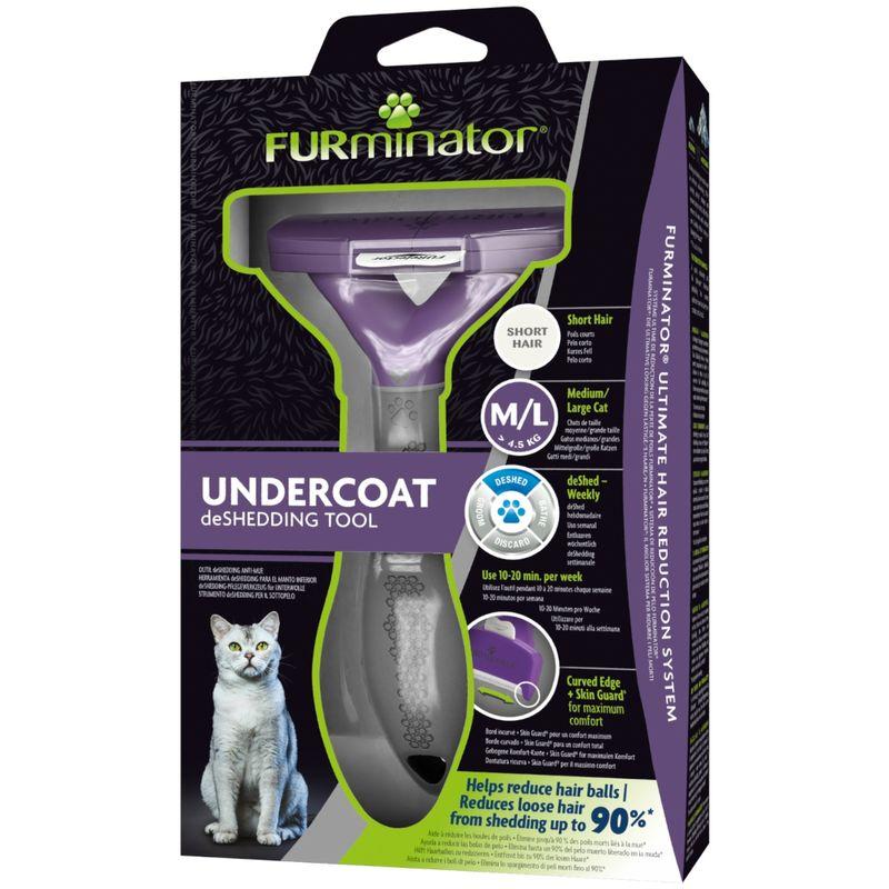 Bitiba deShedding FURminator L pelo corto per gatti 2025