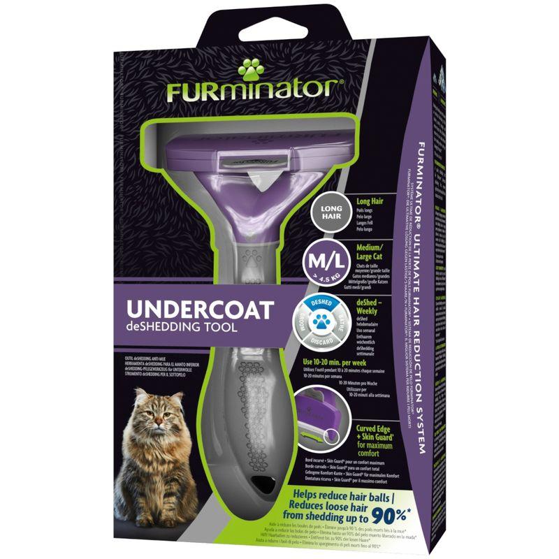 Bitiba deShedding FURminator L pelo lungo per gatti Prezzo Ridotto