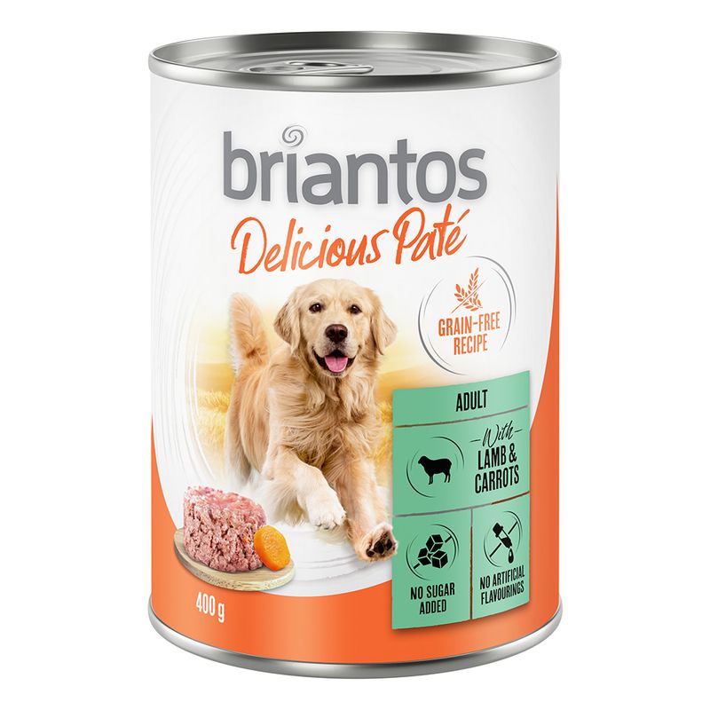 Bitiba Briantos Delicious Paté 6 x 400 g umido cane