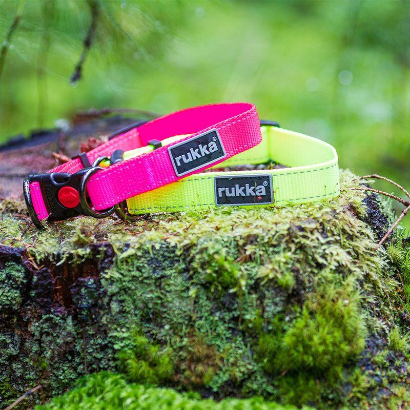 Bitiba Collare Rukka® Bliss Neon - rosa fluo Fino Al -60%