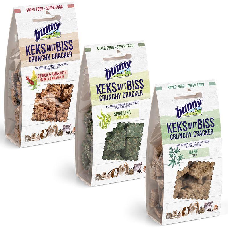 Bitiba Bunny CRUNCHY Cracker Superfood per roditori