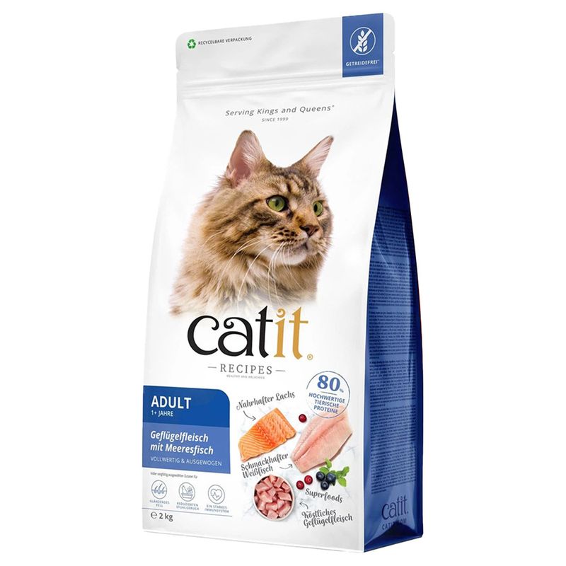 Bitiba Catit Recipes Adult Pesce Crocchette per gatto Economico