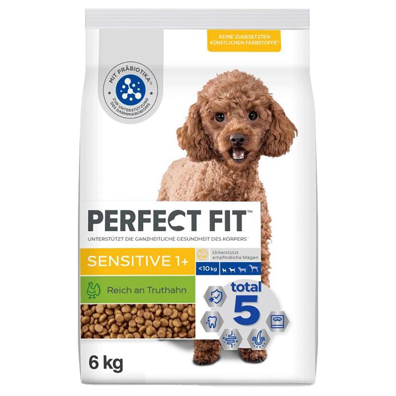 Bitiba Perfect Fit Sensitive 1+ (<10kg) con Tacchino Crocchette per cane In Vendita