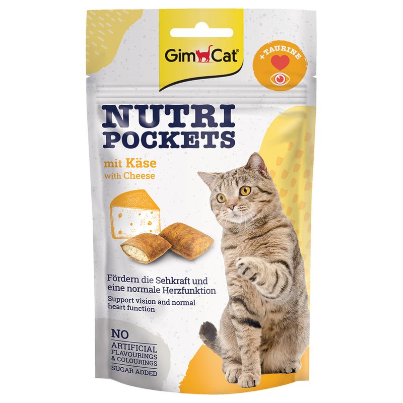Bitiba GimCat Nutri Pockets Formaggio Snack per gatti Moda