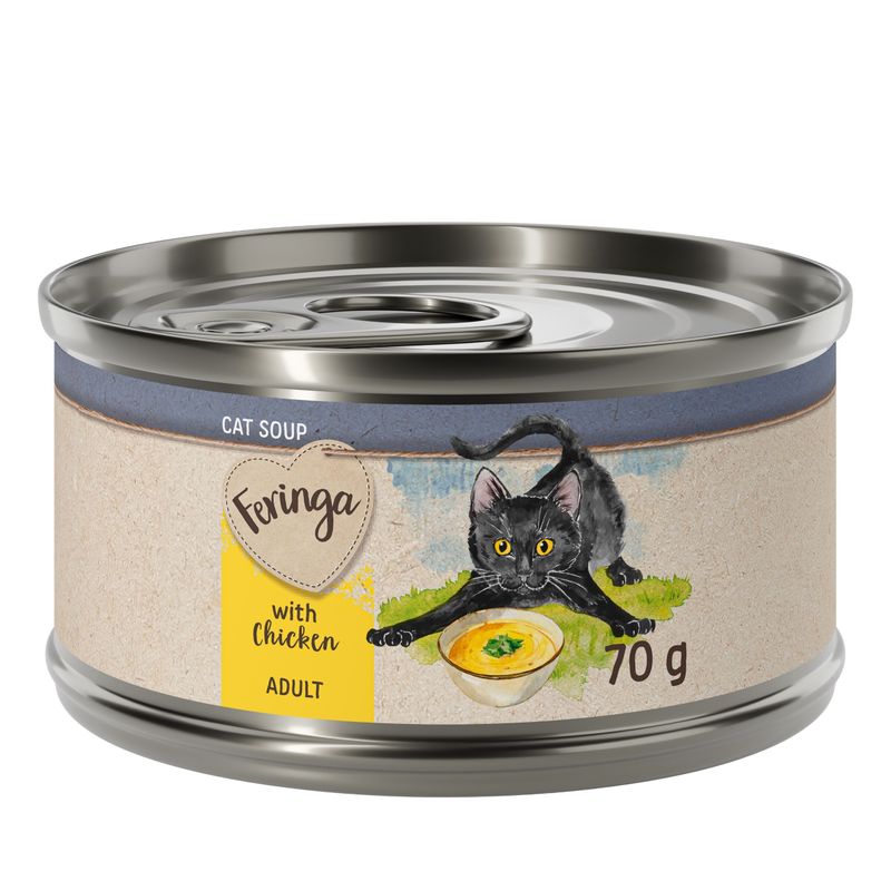 Bitiba Feringa Cat Soup 12 x 70 g Alimento complementare per gatto Italy