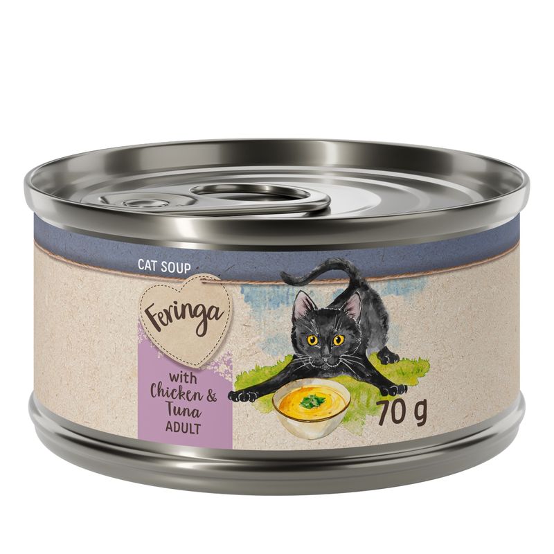 Bitiba Feringa Cat Soup 12 x 70 g Alimento complementare per gatto Italy