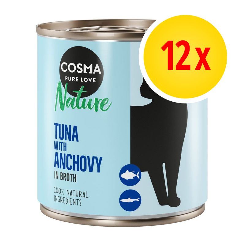 Bitiba Fai scorta Cosma Nature 12 x 280 g Alimento umido per gatti