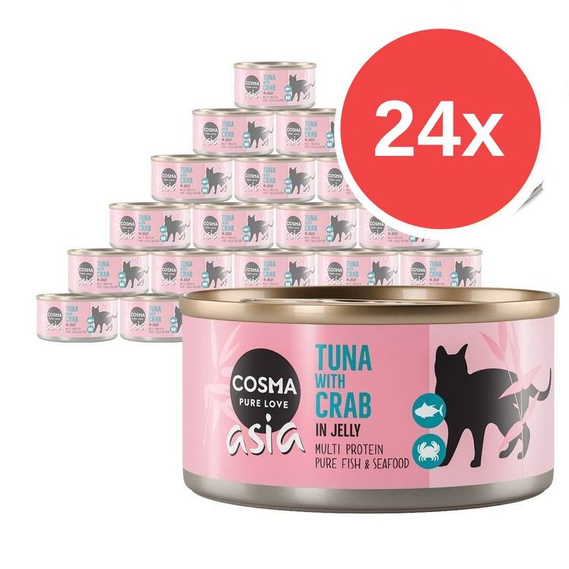 Bitiba Fai scorta Cosma Asia in gelatina 24 x 170 g