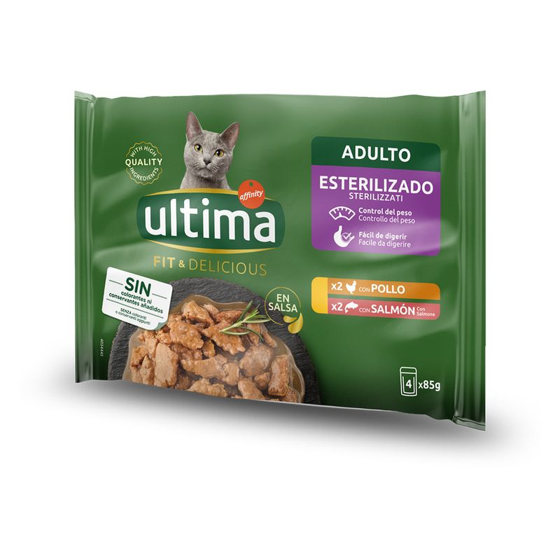Bitiba Ultima Cat Sterilized 48 x 85 g Alimento umido per gatti Promozione