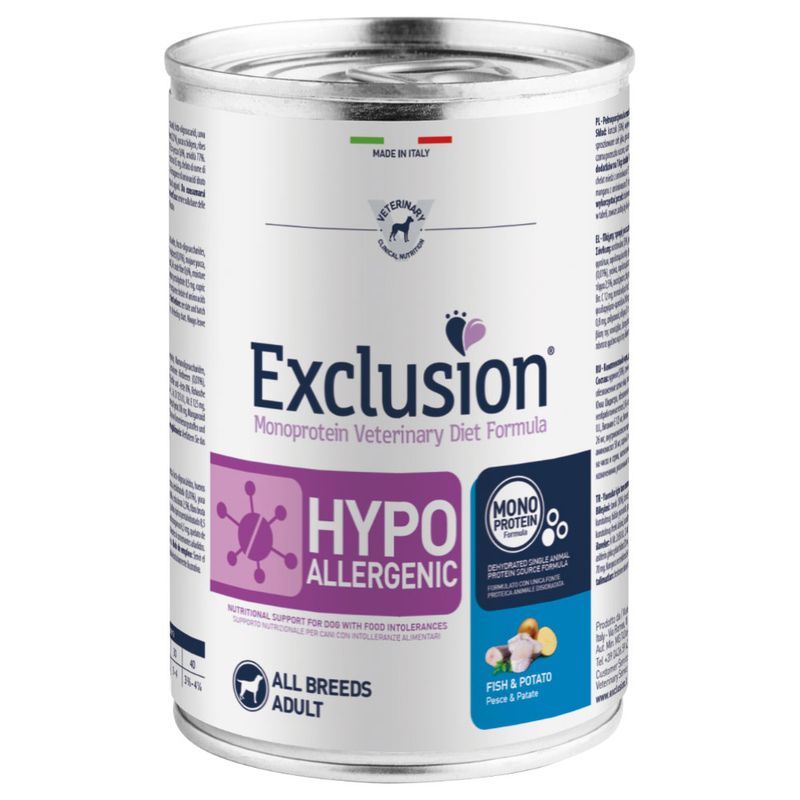 Bitiba Fai scorta Exclusion Diet Hypoallergenic 12 x 400 g Qualità Garantita