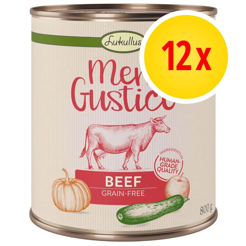 Bitiba Fai scorta Lukullus Menu Gustico - Senza cereali 12 x 800 g
