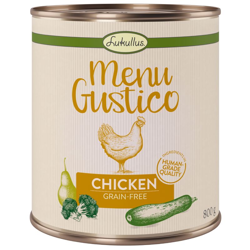 Bitiba Fai scorta Lukullus Menu Gustico - Senza cereali 24 x 800 g Prezzo Ridotto