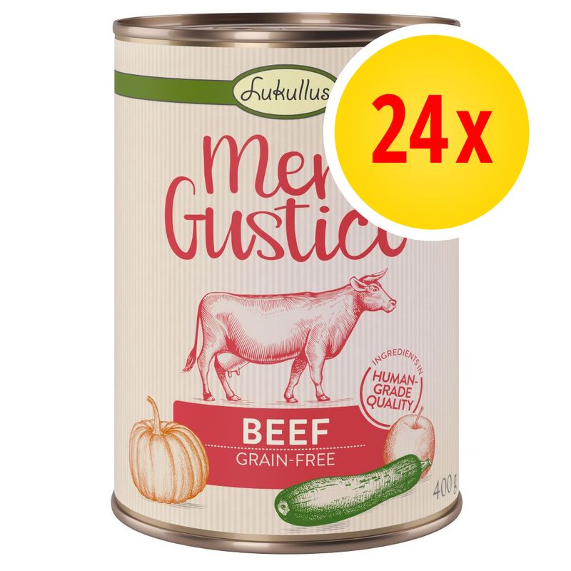 Bitiba Fai scorta Lukullus Menu Gustico - Senza cereali 24 x 400 g