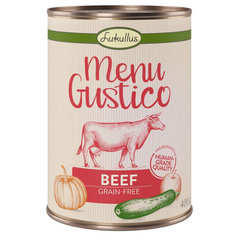 Bitiba Fai scorta Lukullus Menu Gustico - Senza cereali 24 x 400 g Sottocosto