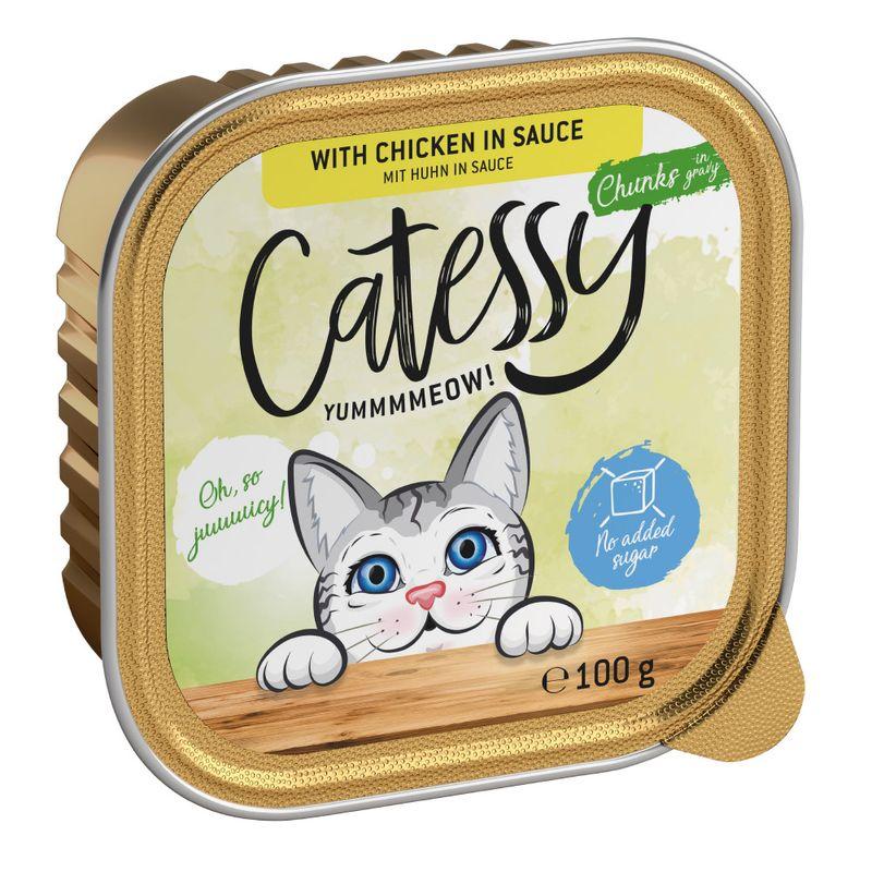 Bitiba Catessy Vaschette Pacco misto 64 x 100 g Umido per gatto Convenienza