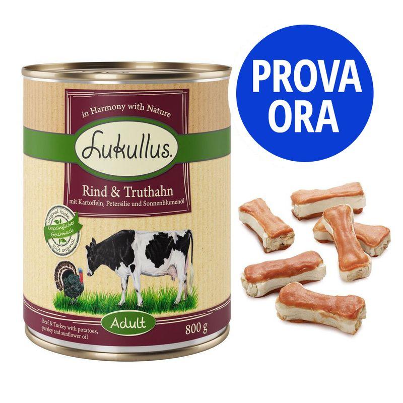 Bitiba Provalo Set misto Lukullus umido e ossi da masticare