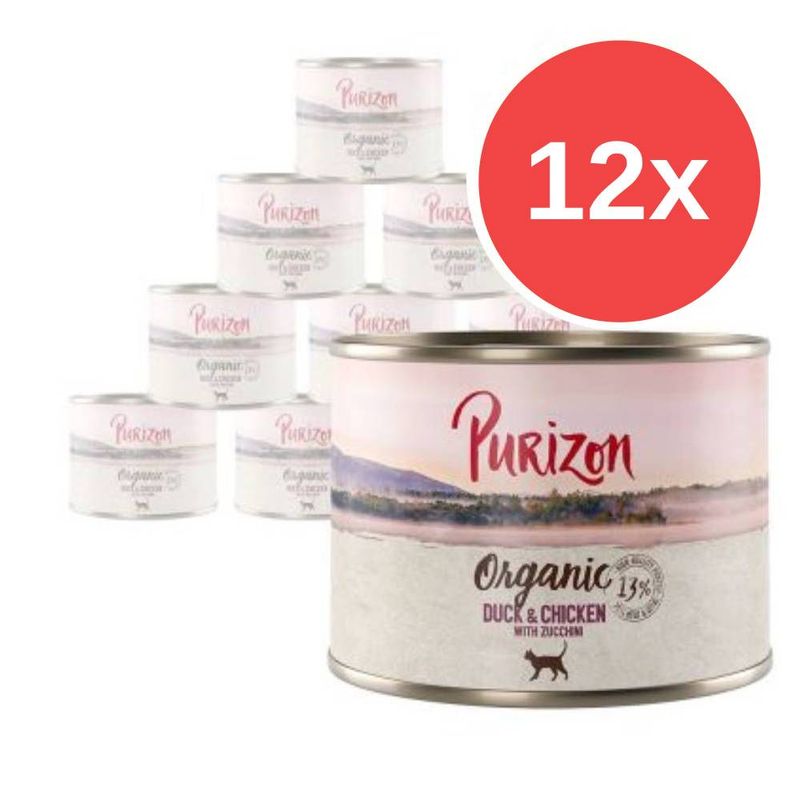 Bitiba Purizon Organic 12 x 200 g Alimento umido per gatto