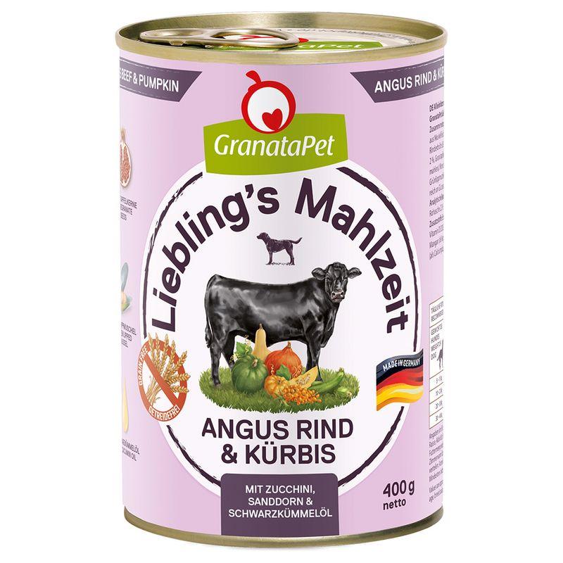 Bitiba Granatapet Liebling's Mahlzeit 24 x 400 g Alimento umido per cane Nuovo