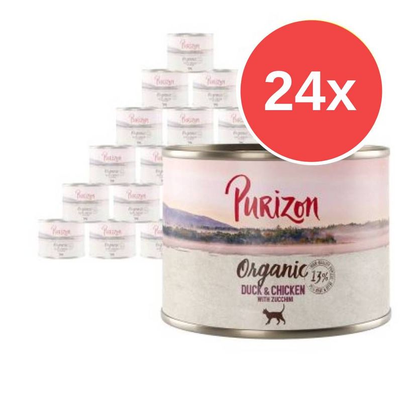 Bitiba Purizon Organic 24 x 200 g Alimento umido per gatto