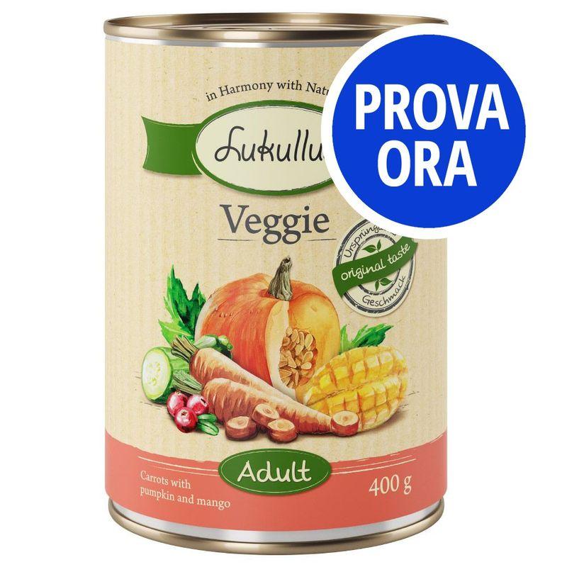 Bitiba Provalo 6 x 400 g Alimento umido + 1 5 kg Crocchette Lukullus Veggie Sconto