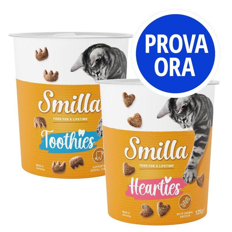 Bitiba Provalo Set misto 2 x 125 g Smilla Snack croccanti per gatti